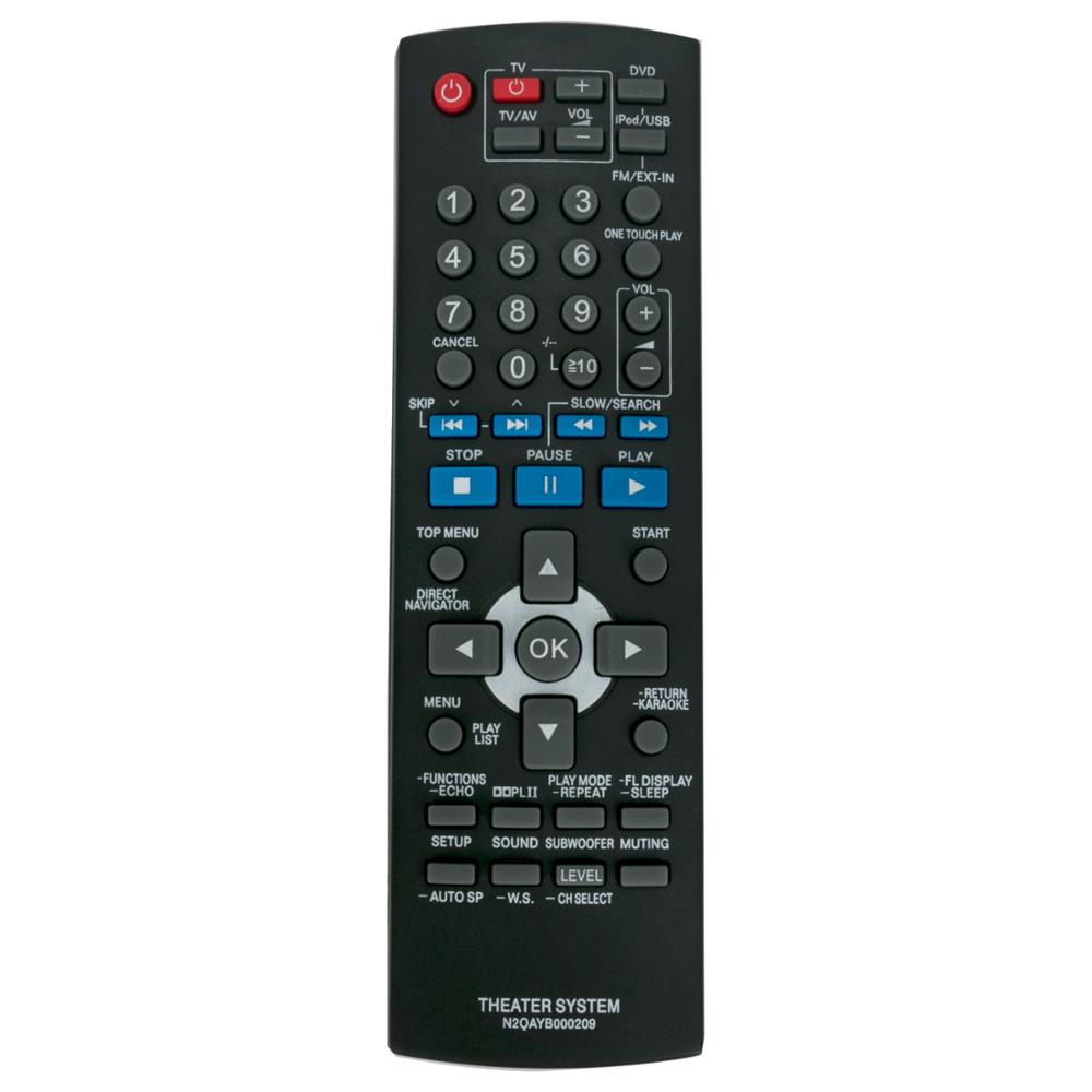 Home Cinema Panasonic - New N2QAYB000209 Replaced Remote Control sub