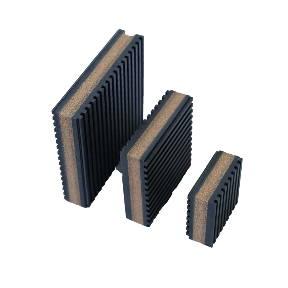 Noise Isolating Pad - High Performance Rubber EVA Composite Shock