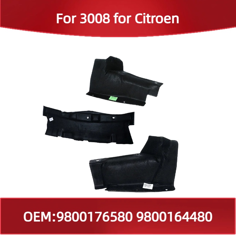 Noise Isolating Pad - 9800176580 9800164480 For Peugeot 3008 for