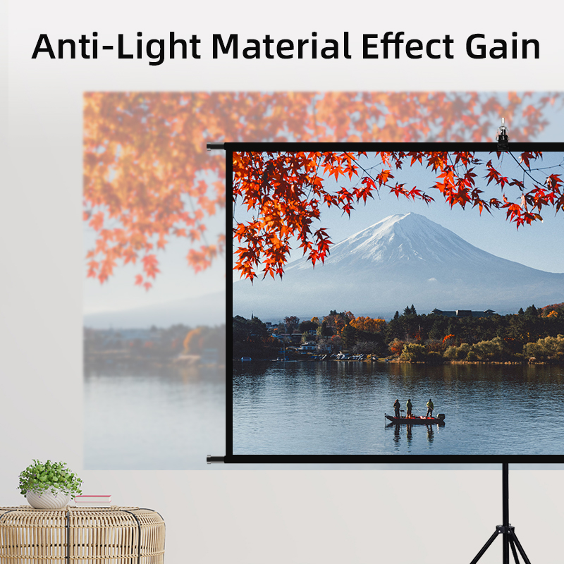 VEIDADZ Projector Screen With  - Home Cinema Rack recension och pris