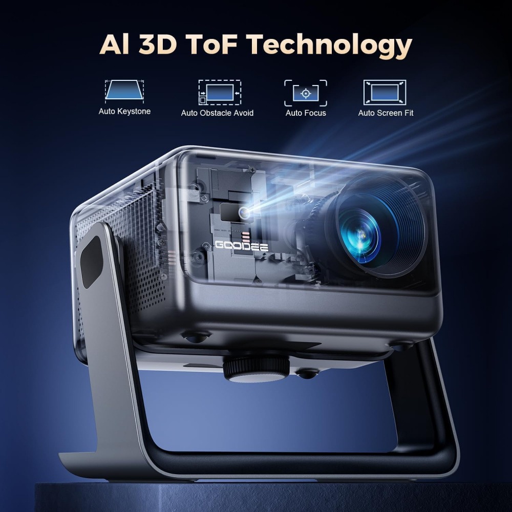 4K Video Projector Wifi Blueto - Home Cinema Compact recension och pris