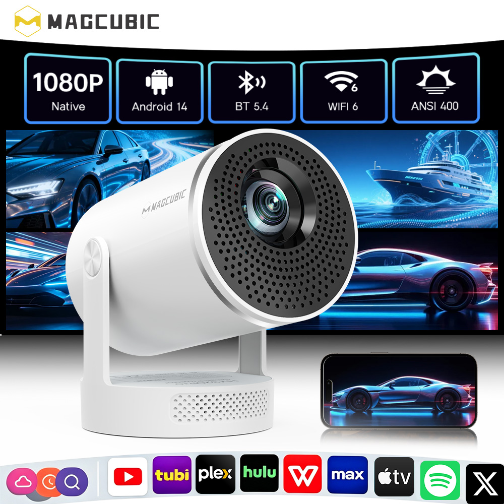 Magcubic Android 14 Native 108 - Home Cinema Gadgets recension och pris