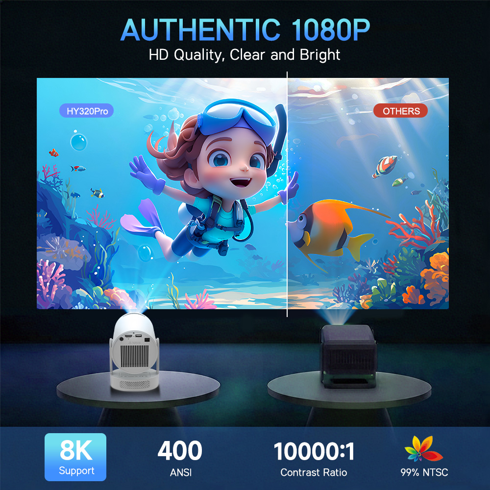 Magcubic Android 14 Native 108 - Home Cinema Gadgets recension och pris