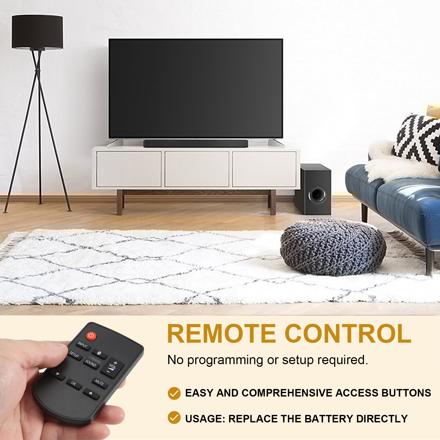 Remote Control Replacement N2Q - Home Cinema Panasonic recension och pris