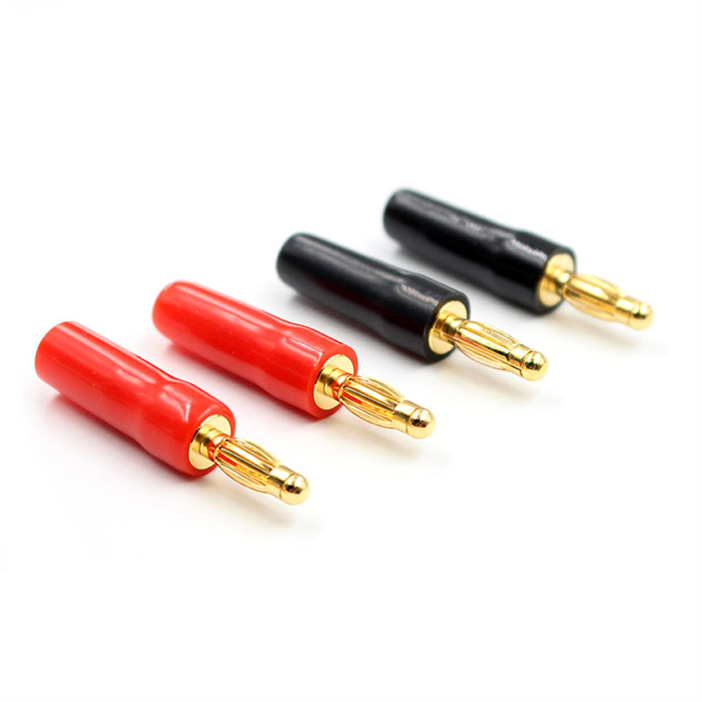 Banana Plugs Audio Jack Connec - Home Cinema Theater recension och pris
