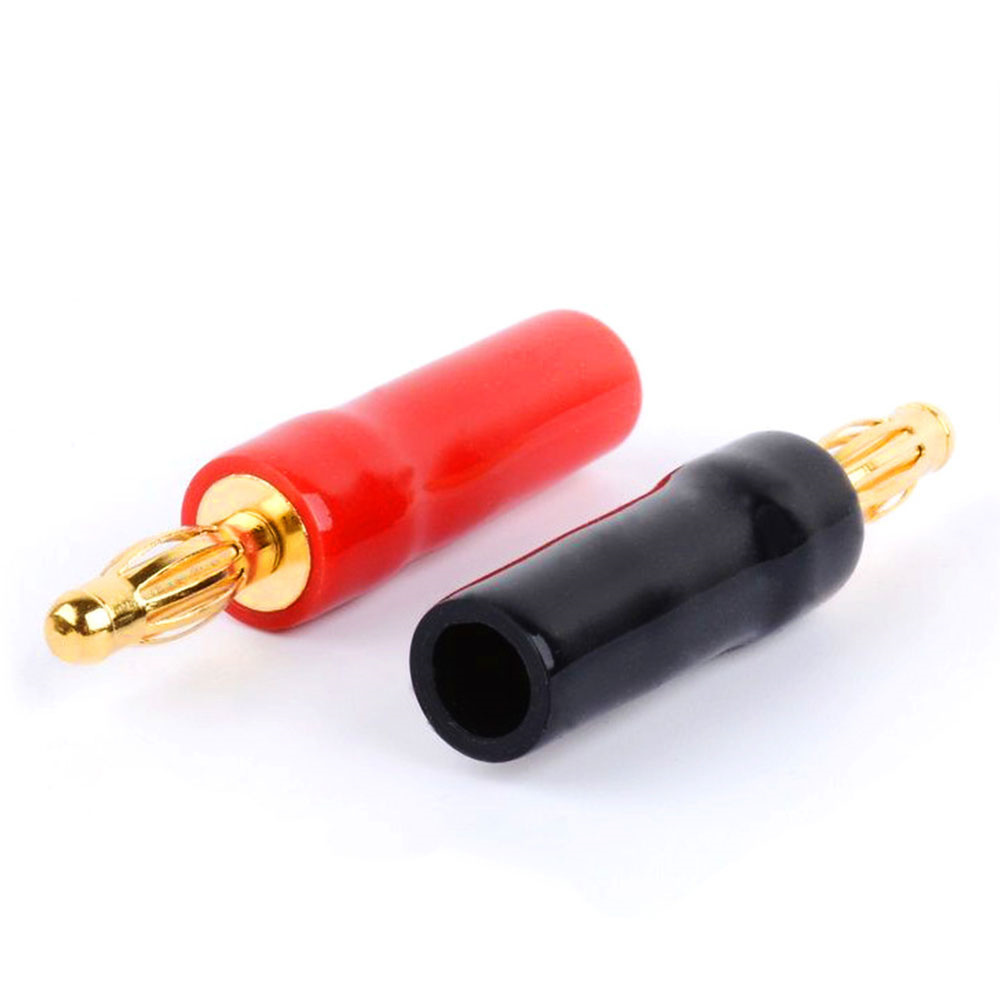 Banana Plugs Audio Jack Connec - Home Cinema Theater recension och pris