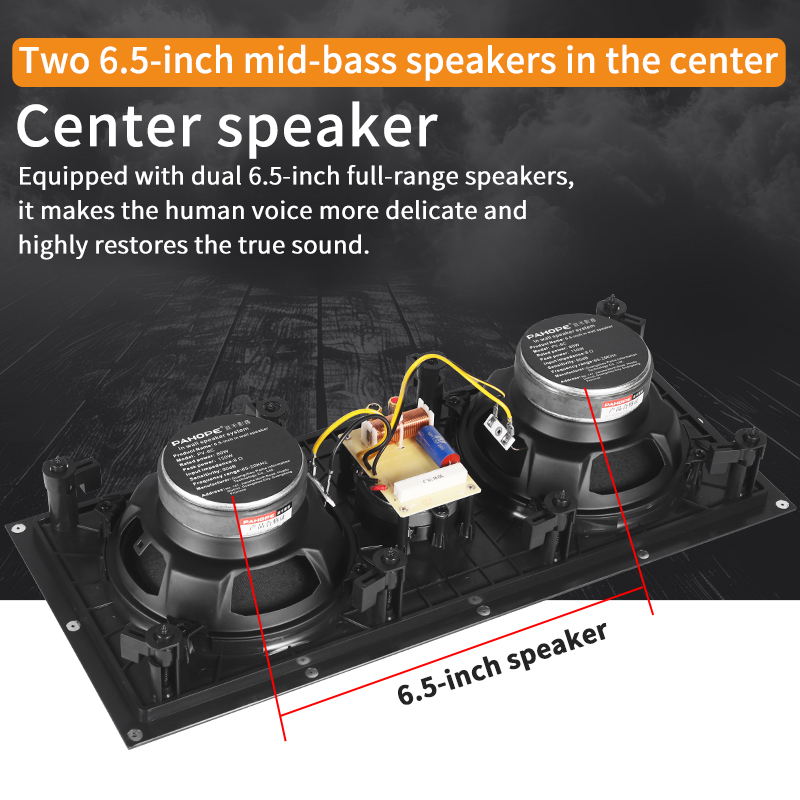 HIFI Inwall Speaker 100watts C - Home Cinema Theater recension och pris