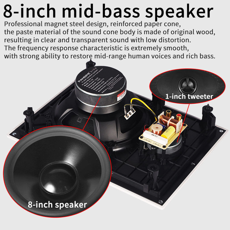 HIFI Inwall Speaker 100watts C - Home Cinema Theater recension och pris