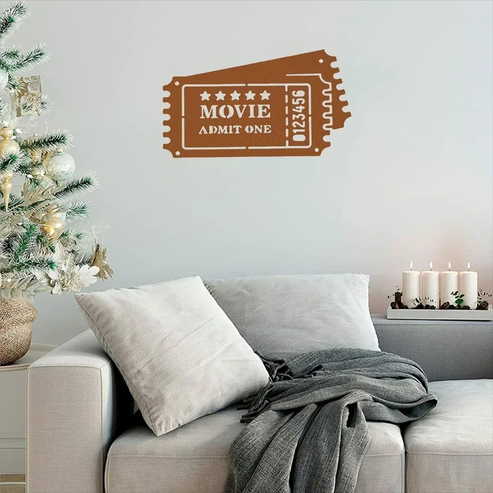 CIFBUY Iron Wall Art Movie Ree - Home Cinema Theater recension och pris