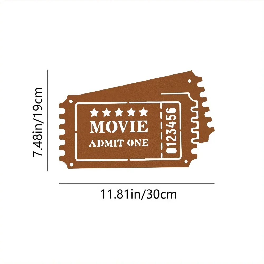 CIFBUY Iron Wall Art Movie Ree - Home Cinema Theater recension och pris