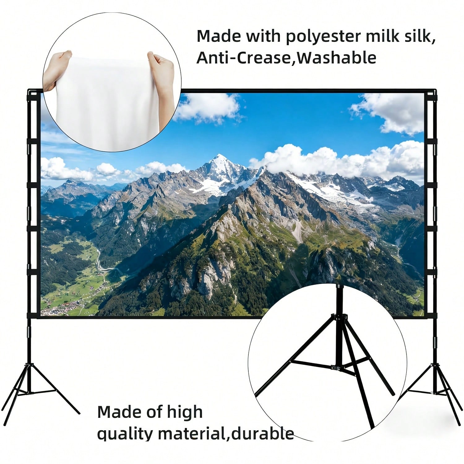 XBJ 100 Inch 4K Ultra HD Proje - Home Cinema Rack recension och pris