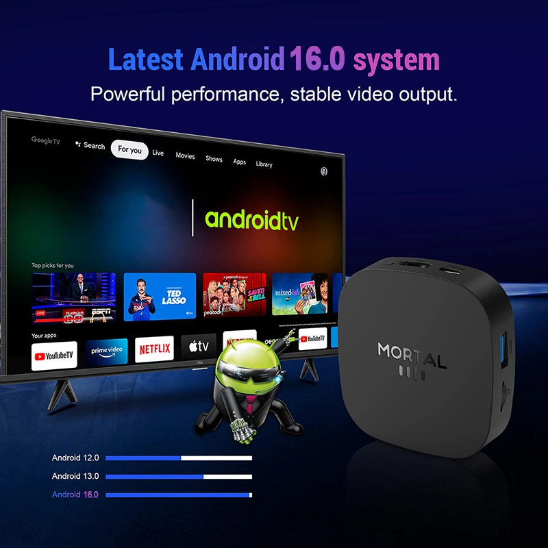 2026 New T1+ 8K HD TV Box Andr - Home Cinema Gadgets recension och pris