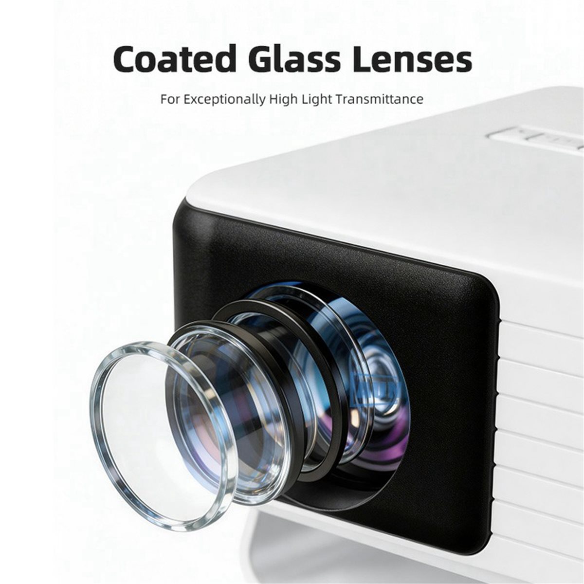 L70A Y3 Mini Projector Portabl - Home Cinema Compact recension och pris