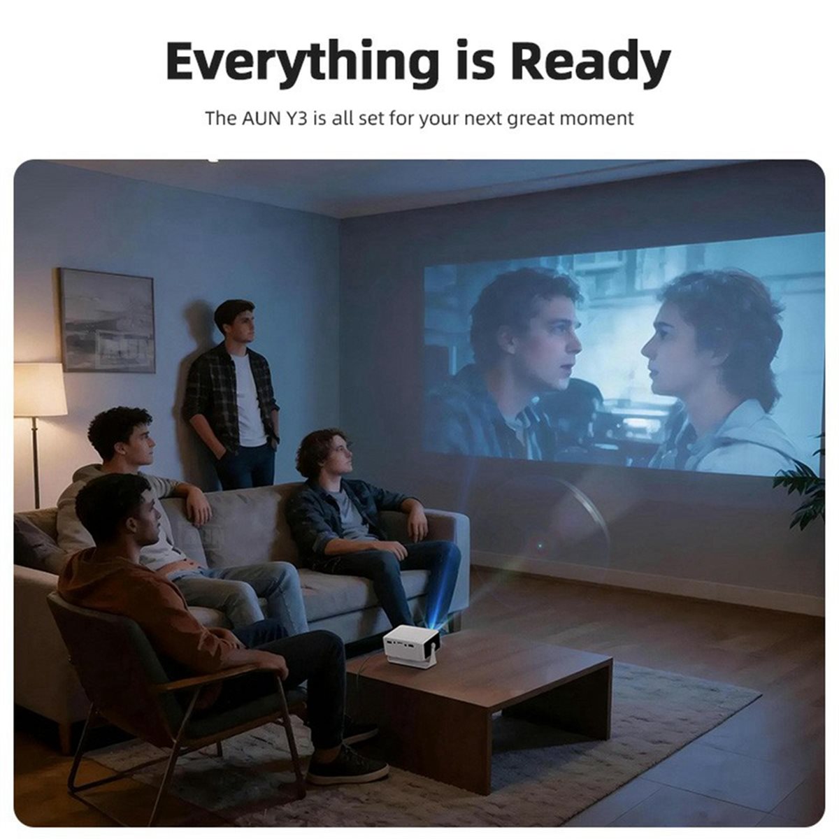 L70A Y3 Mini Projector Portabl - Home Cinema Compact recension och pris