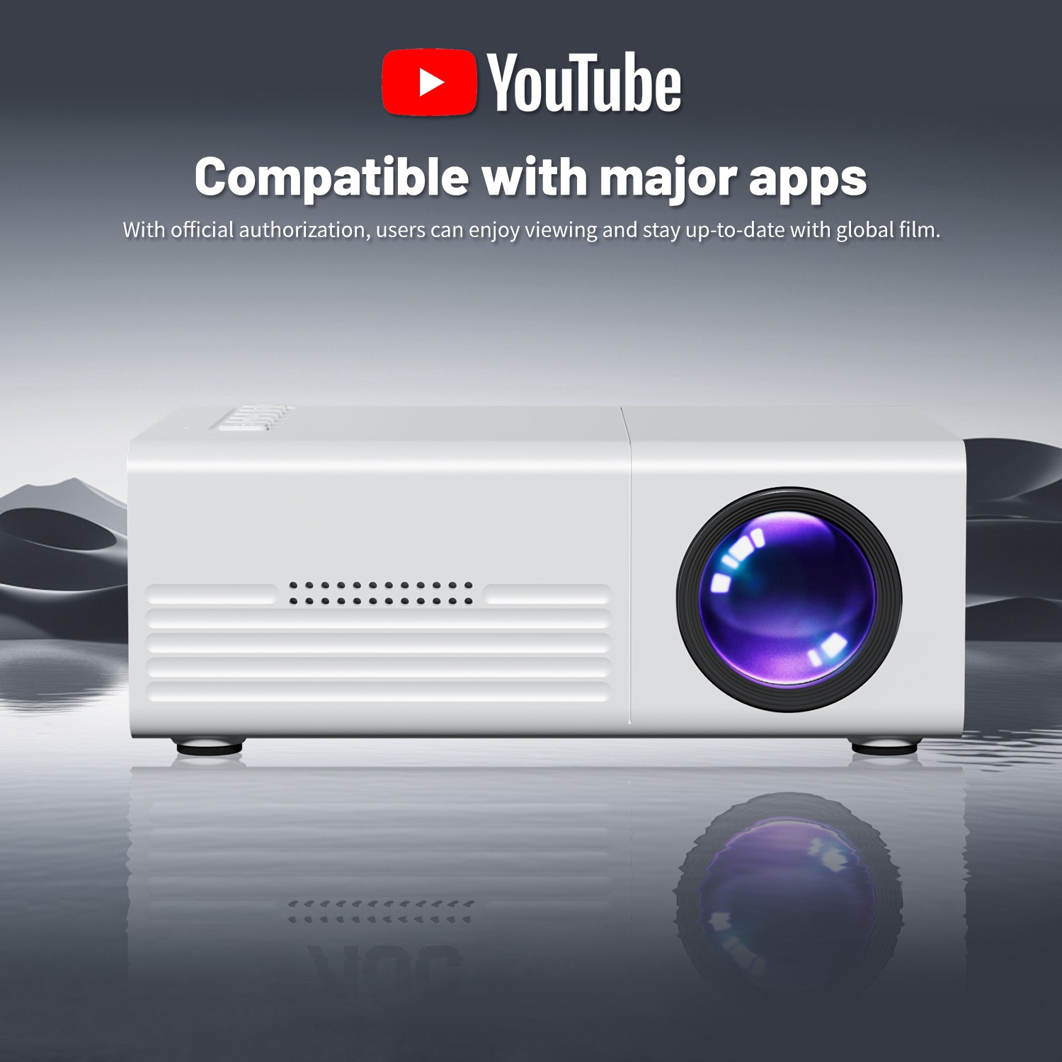 Mini Projector TFT LCD Wifi Bl - Home Cinema Compact recension och pris