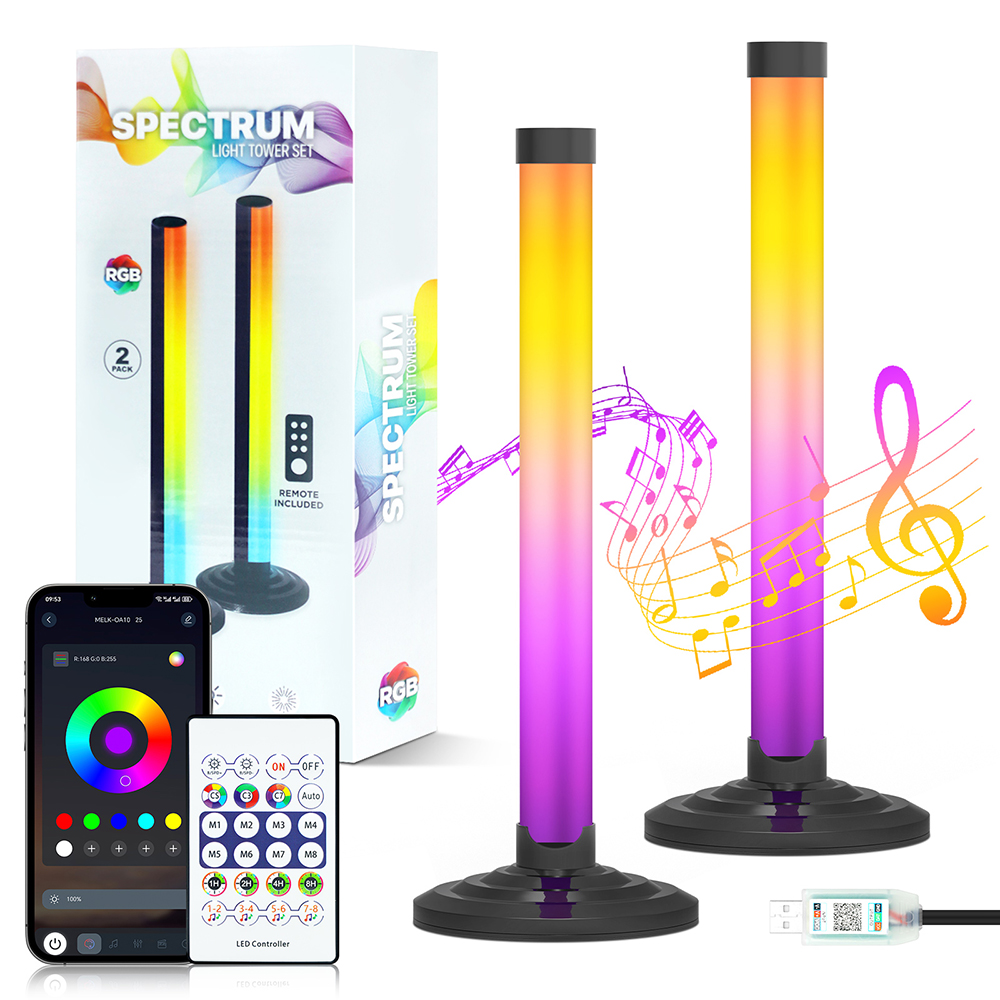 5V Smart LED Corner Floor Lamp - Home Cinema Rack recension och pris