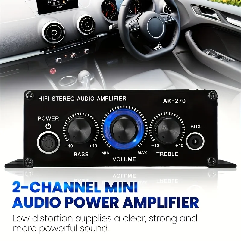 AK-270 12V/24V 400W Compact Po - Home Cinema Compact recension och pris