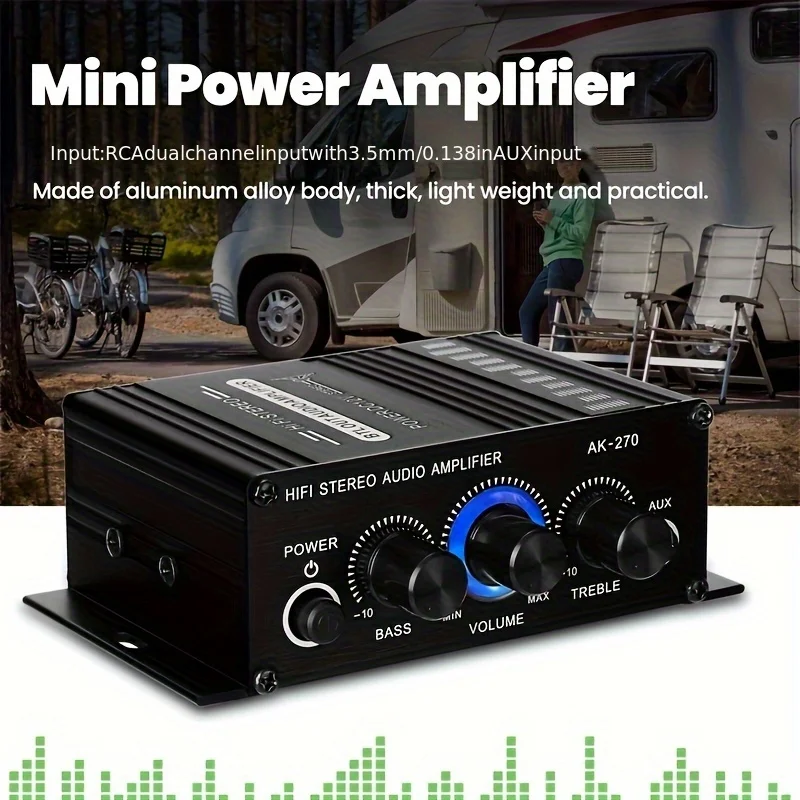 AK-270 12V/24V 400W Compact Po - Home Cinema Compact recension och pris