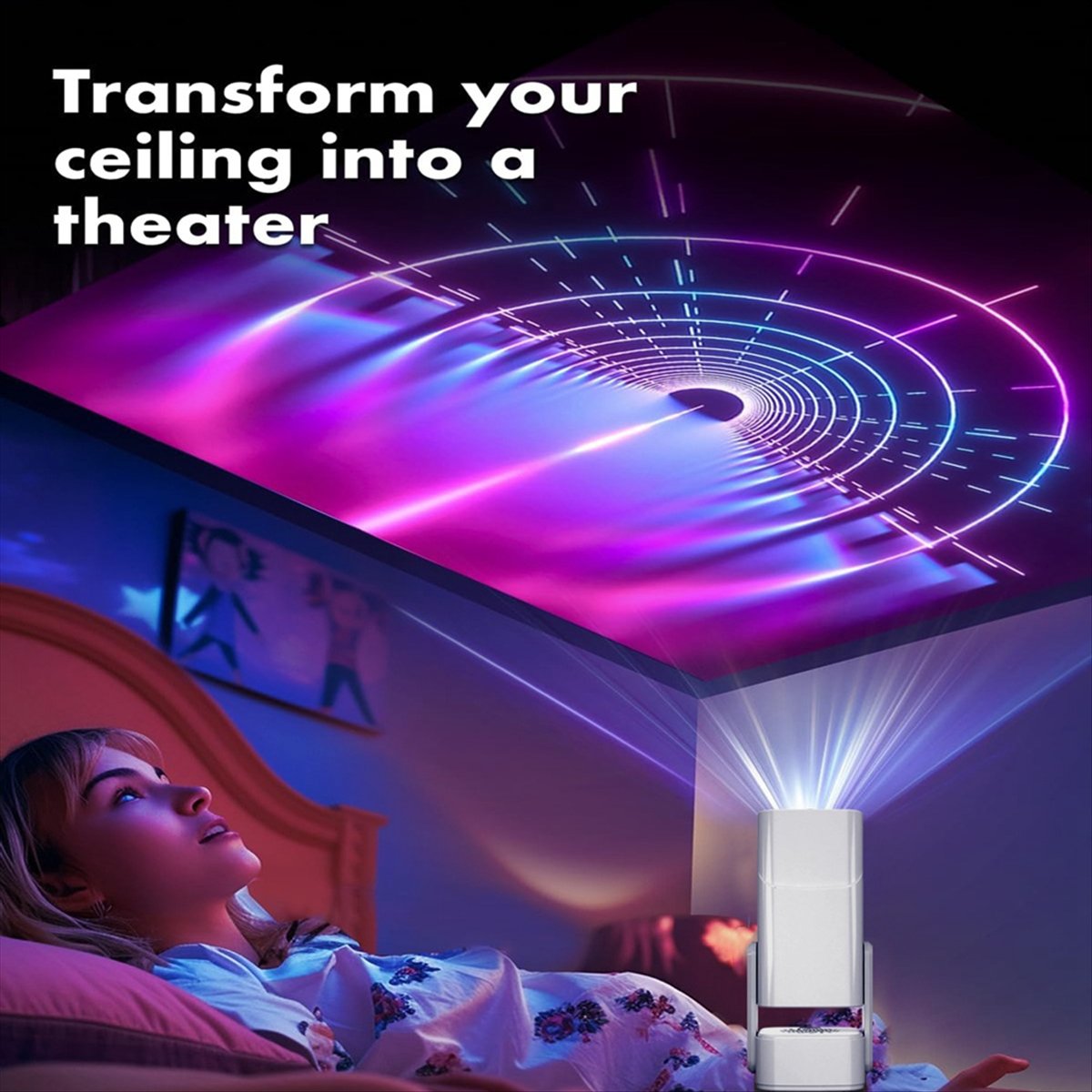 *ONE DAY Y7S Mini Smart Projec - Home Cinema Today recension och pris