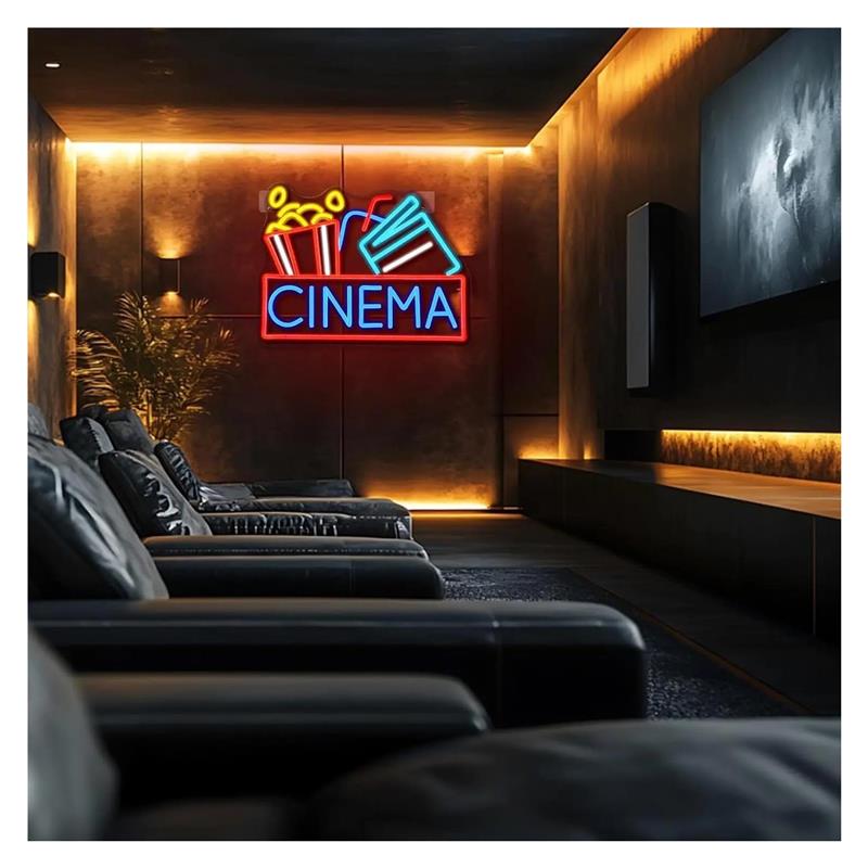 Cinema Neon Sign USB Powered D - Home Cinema Today recension och pris