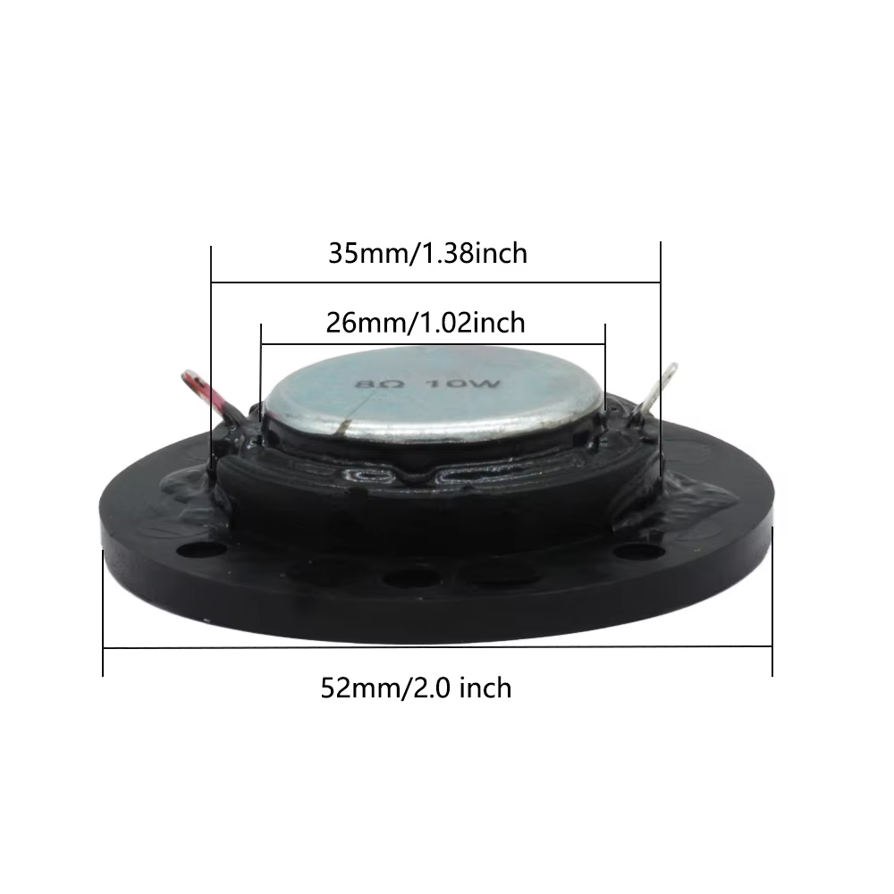 AUIN 2Pcs/lot 52MM Round Audio - Home Cinema Panasonic recension och pris