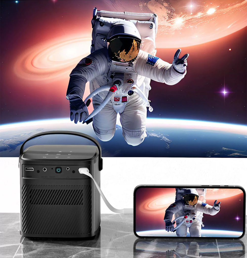 WZATCO S90 Full HD 1080P 4K DL - Home Cinema Compact recension och pris