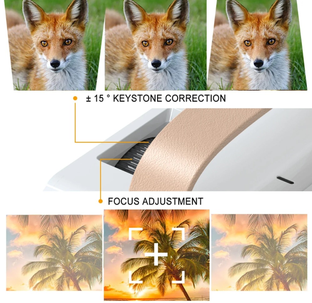 Portable Smart 4K Projector Mi - Home Cinema Theater recension och pris